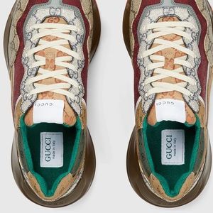 Gucci Rhyton Sneakers. Size 38, fits like a 7.5. With box.